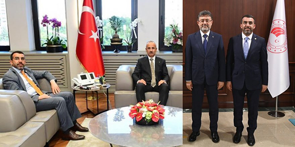 AK Parti Kars Milletvekili Adem Çalkın’dan iki önemli Bakanlığa ziyaret