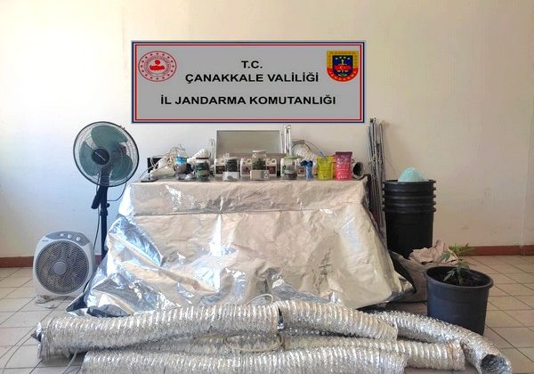 ÇANAKKALE’DE JANDARMADAN UYUŞTURUCU OPERASYONU