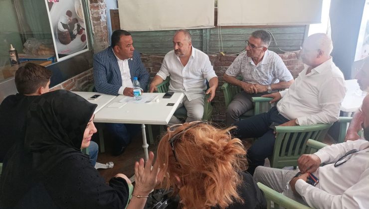 Adnan Beker Esnaf Ziyaretinde