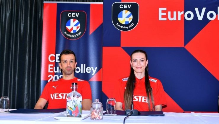2023 CEV Kadınlar Avrupa Şampiyonası Yarı Finalleri’nin Medya Günü Yapıldı