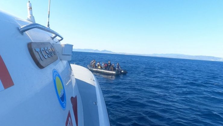 Ayvalık Açıklarında Göçmenler Yakalandı