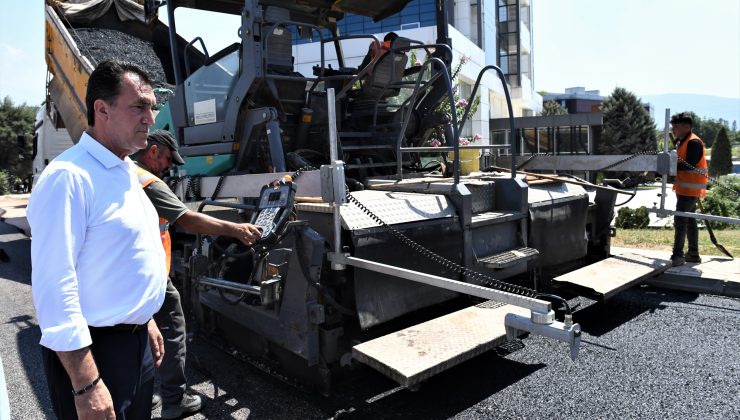 Bursa Osmangazi’de Asfalt Çalışmaları Hız Kesmiyor