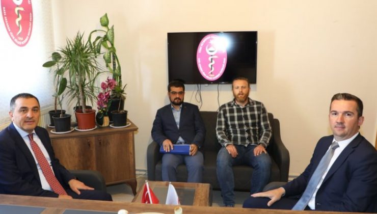 Kars Valisi Türker Öksüz, Veteriner Hekimler Odasını ziyaret etti