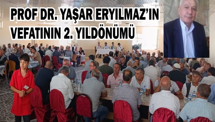 Prof.Dr. Yaşar Eryılmaz İçin Mevlit-İ Şerif Okutturuldu, Dualar Yapıldı