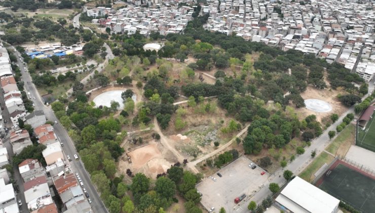 Teoman Özalp Parkı Yenileniyor