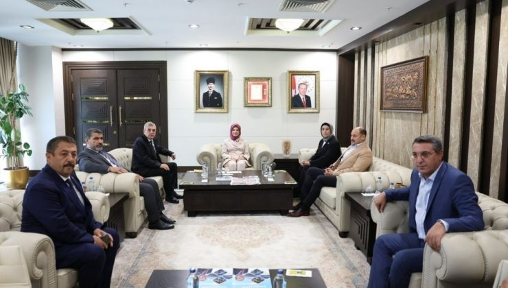 Bakan Mahinur Özdemir Göktaş’tan Başkan Beyazgül’e Ziyaret