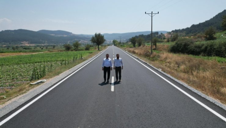 Balıkesir Büyükşehir Belediyesi’nden Sıcak Asfalt Çalışması