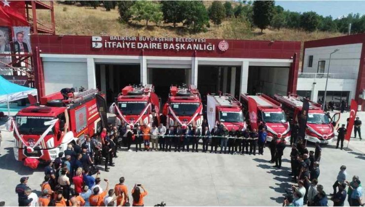 Balıkesir Büyükşehir’den İtfaiye Teşkilatına Envanter Desteği