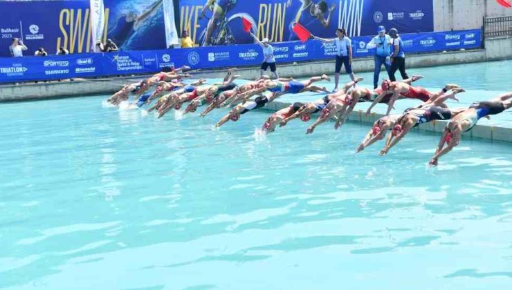 Balıkesir Triatlon Yarışına Ev Sahipliği Yaptı