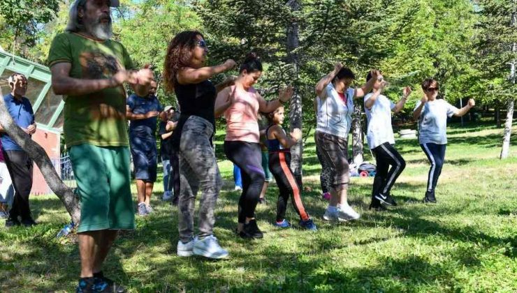 Başkentlilerden Parklarda Spora Yoğun İlgi