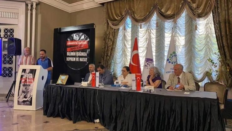 ‘Cumhuriyet’in 100. Yılında Deprem ve Hatay Etkinliği’nin İkinci Günü Ankara Kent Konseyi’nde Gerçekleşti