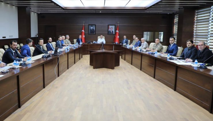 Elazığ’da İl Güvenlik Ve Asayiş Koordinasyon Toplantısı Düzenlendi