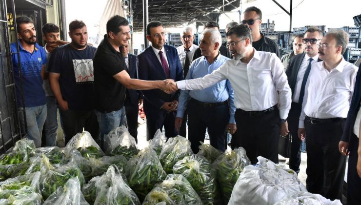 Bakan Yumaklı Siirt’te Halcileri Ziyaret Etti