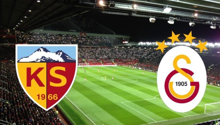 Galatasaray Kayseri Deplasmanında