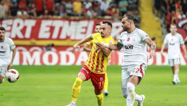 Galatasaray Süper Lig’e Beraberlikle Başladı