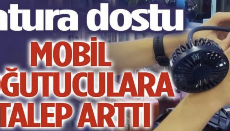 Vatandaşlar, Artan Sıcaklıklarla Başa Çıkmak İçin Mobil Soğutuculara Yöneldi