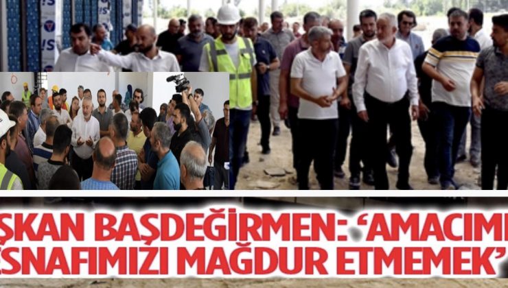Isparta Belediye Başkanı Başdeğirmen Yeni Otogar Alanını Gezdi