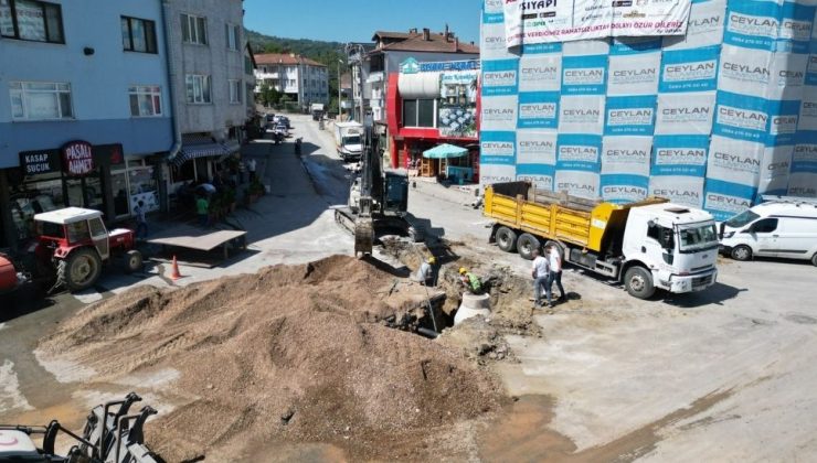Serdivan’ın Dev Altyapı Projesinde Çalışmalar Devam Ediyor