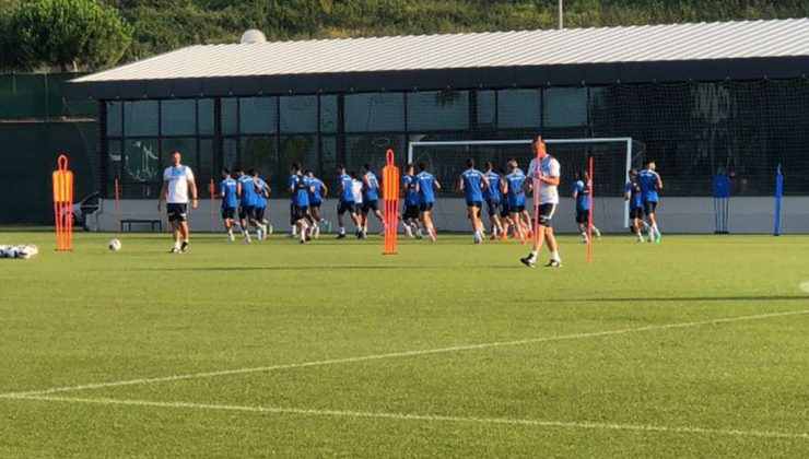 Trabzonspor’da 7 Eksikli Antrenman