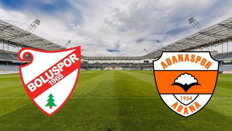 Trendyol 1. Lig Boluspor – Adanaspor Maçı ile Başlıyor