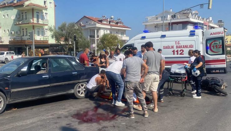 Motosikletteki Yolcu Kadın Hayatını Kaybetti