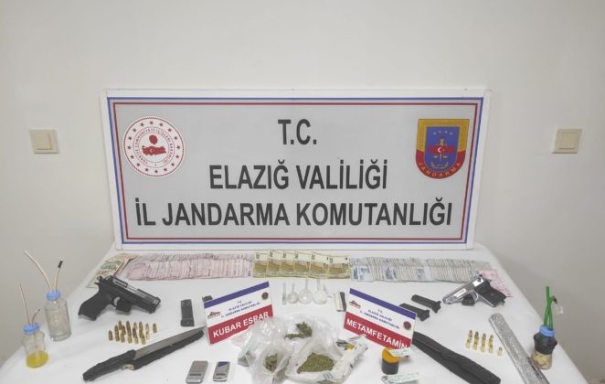 Elazığ’da Uyuşturucu Operasyonunda 4 Kişi Tutuklandı
