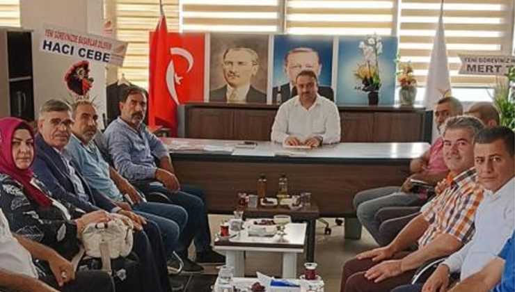 Ak Parti Kayapınar İlçe Başkanı Av. M. İhsan Aytekin görevine başladı!
