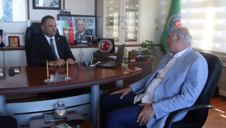Rize Ziraat Odası Başkanı Bünyamin Arslan’a ziyaret