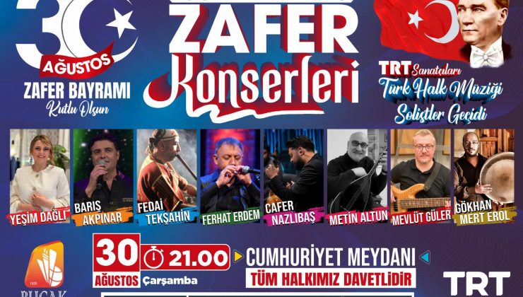 Bucak Belediyesi 30 Ağustos Zafer Bayramı’nı TRT İle Kutluyor