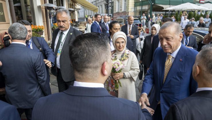 Erdoğan’dan NATO zirvesinde sıcak temaslar