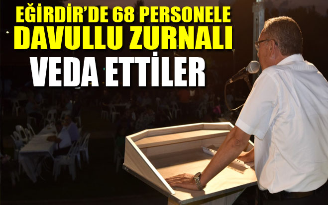 Başkan Veli Gök’ten Emekli olan 68 Belediye Personeline Muhteşem Veda Programı