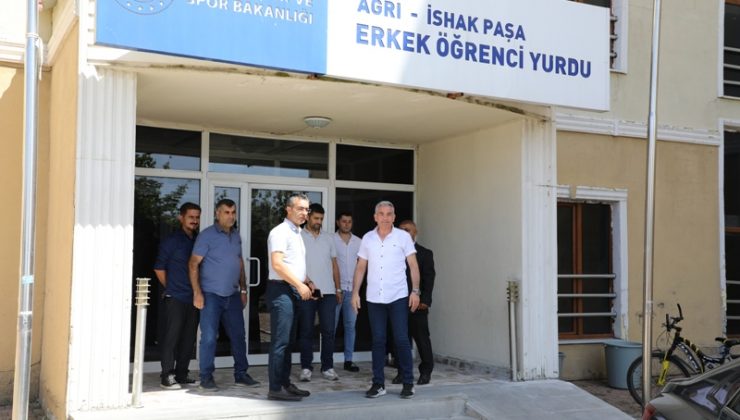 Ağrı GSB Yurtları Öğrenciler İçin Hazır Hale Getiriliyor