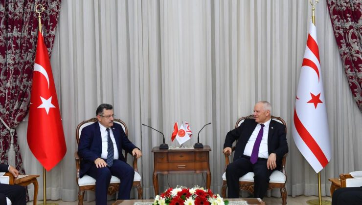 Başkan Genç, KKTC Meclis Başkanı Zorlu Töre’yi Ziyaret Etti