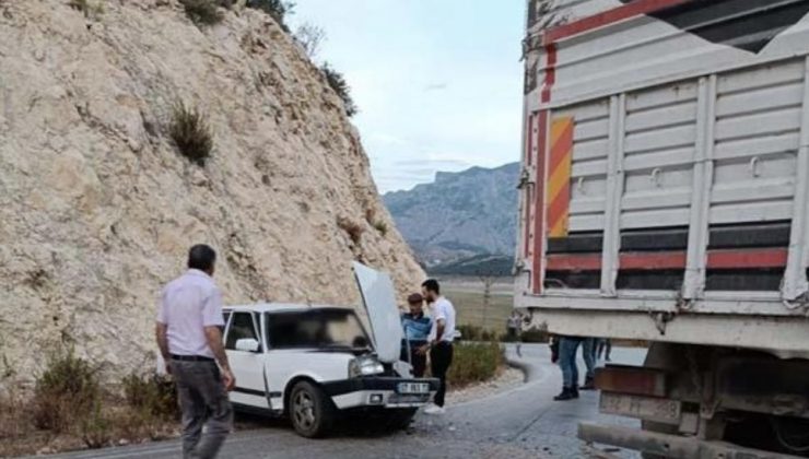 Çandır Melikler Köprüsü’nde Kaza: 1 Kişi Ağır Yaralı