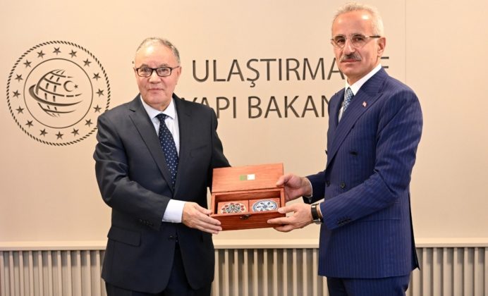 Bakan Uraloğlu Cezayir Büyükelçisi Amar Belan’ı Kabul Etti