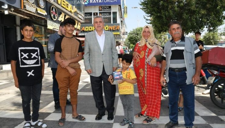 Başkan Beyazgül’den Esnaf Ziyareti
