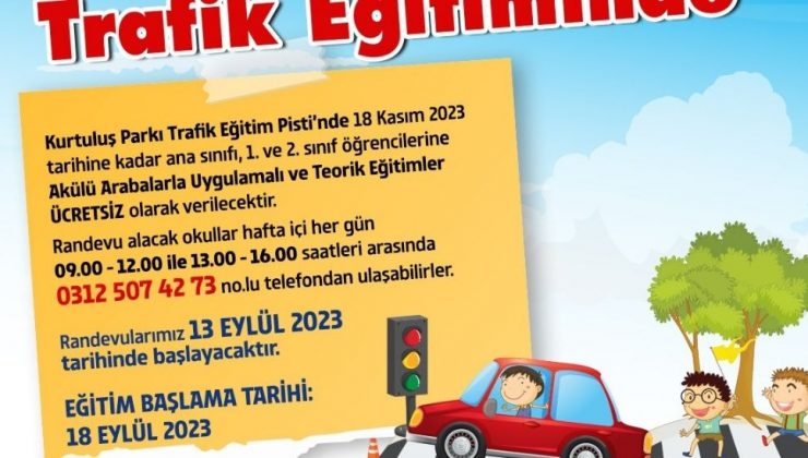Trafik Eğitim Pisti’nde Dersler Başlıyor