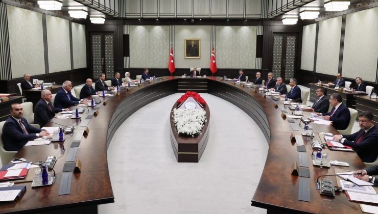 Kabine toplantısı sona erdi