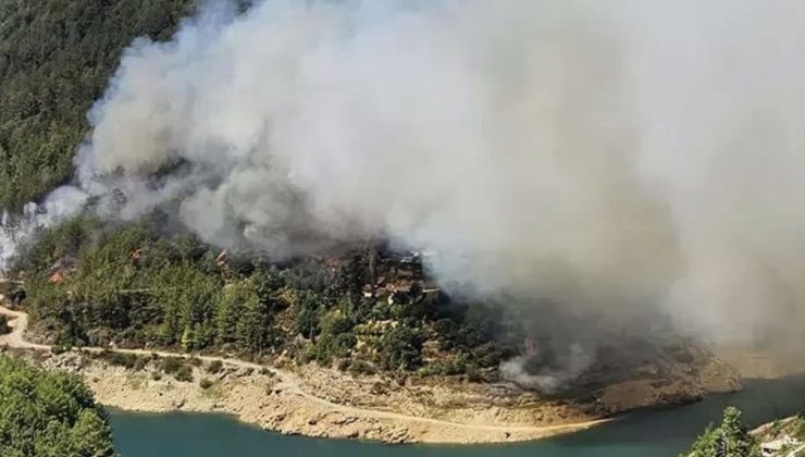 Alanya’da Orman Yangını