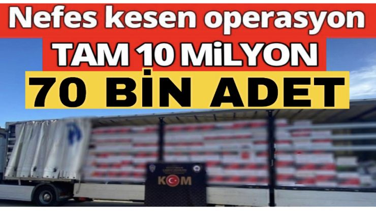 Serik-Antalya Yolunda Nefes Kesen Operasyon