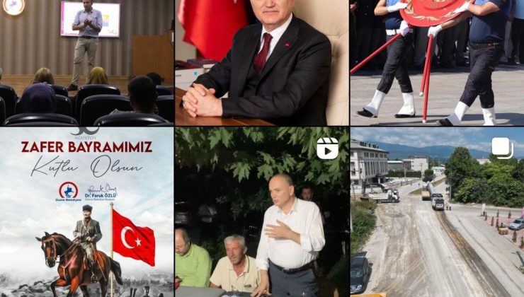 Düzce Belediyesi Sosyal Medyada Birinci Oldu
