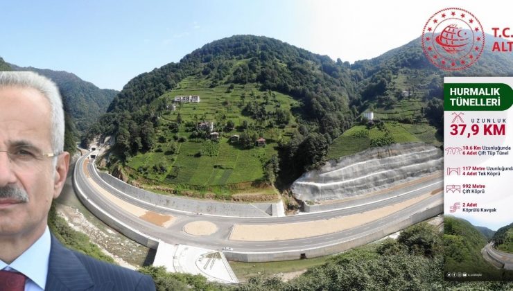 Uraloğlu İyidere – İkizdere Yolu ile Hurmalık Tünelleri’nin 2 Yıllık Kazanımlarını Duyurdu