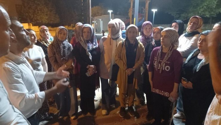 Özel Sektöre Ait Maden Ocağında Eyleme Başlayan Madenci Eşleri Emniyete Gitti