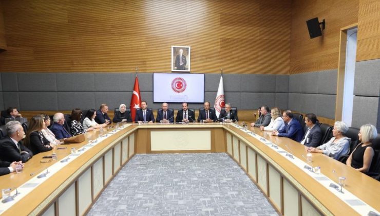 TBMM Balkan Ülkelerinin Dostluk Grubu Başkanları Balkan Vakfı ile bir araya geldi