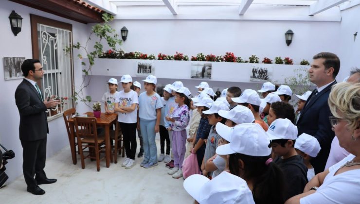 Edremit’te Sabahattin Ali miniklere anlatıldı