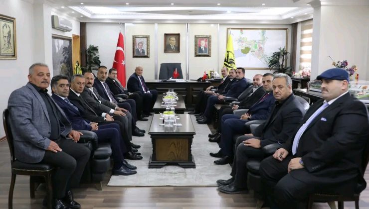 MİLLETVEKİLİ OSMANAĞAOĞLU’NDAN BELEDİYE BAŞKANI PEKMEZCİ’YE ZİYARET