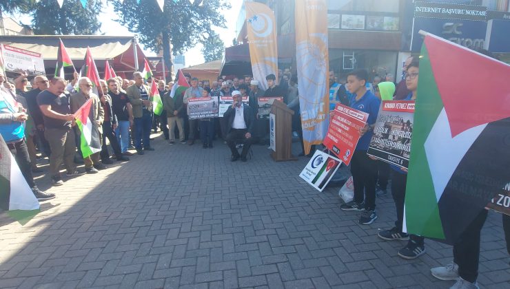 Termeliler Filistin’e Destek İçin Biraraya Geldiler