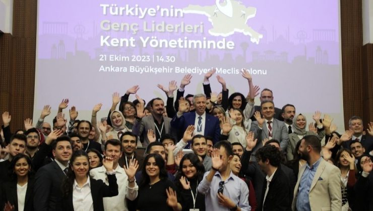 Türkiye’nin Genç Liderleri Kent Yönetiminde; Ankara Büyükşehir ev sahipliğinde gençler bir arada