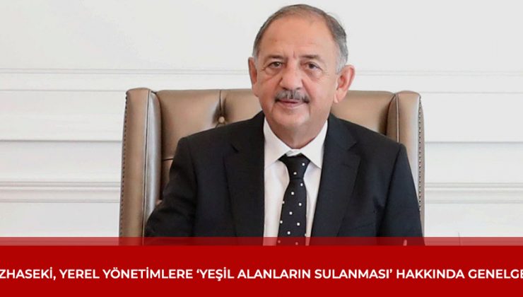 Çevre Bakanlığından, Belediyelere Kuraklık Uyarısı.