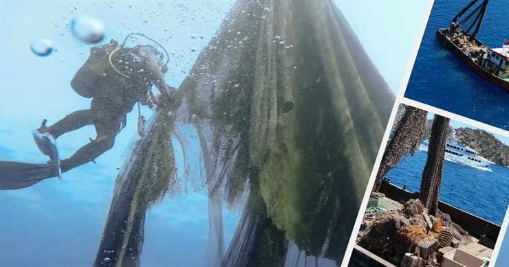 Denizlerimiz Hayalet Ağlardan Kurtarılıyor